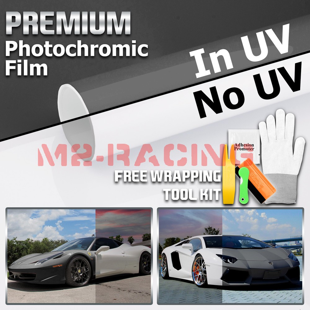 Paint Protection PPF UV Clear To Smoke Black Headlight Taillight Fog Tint Film