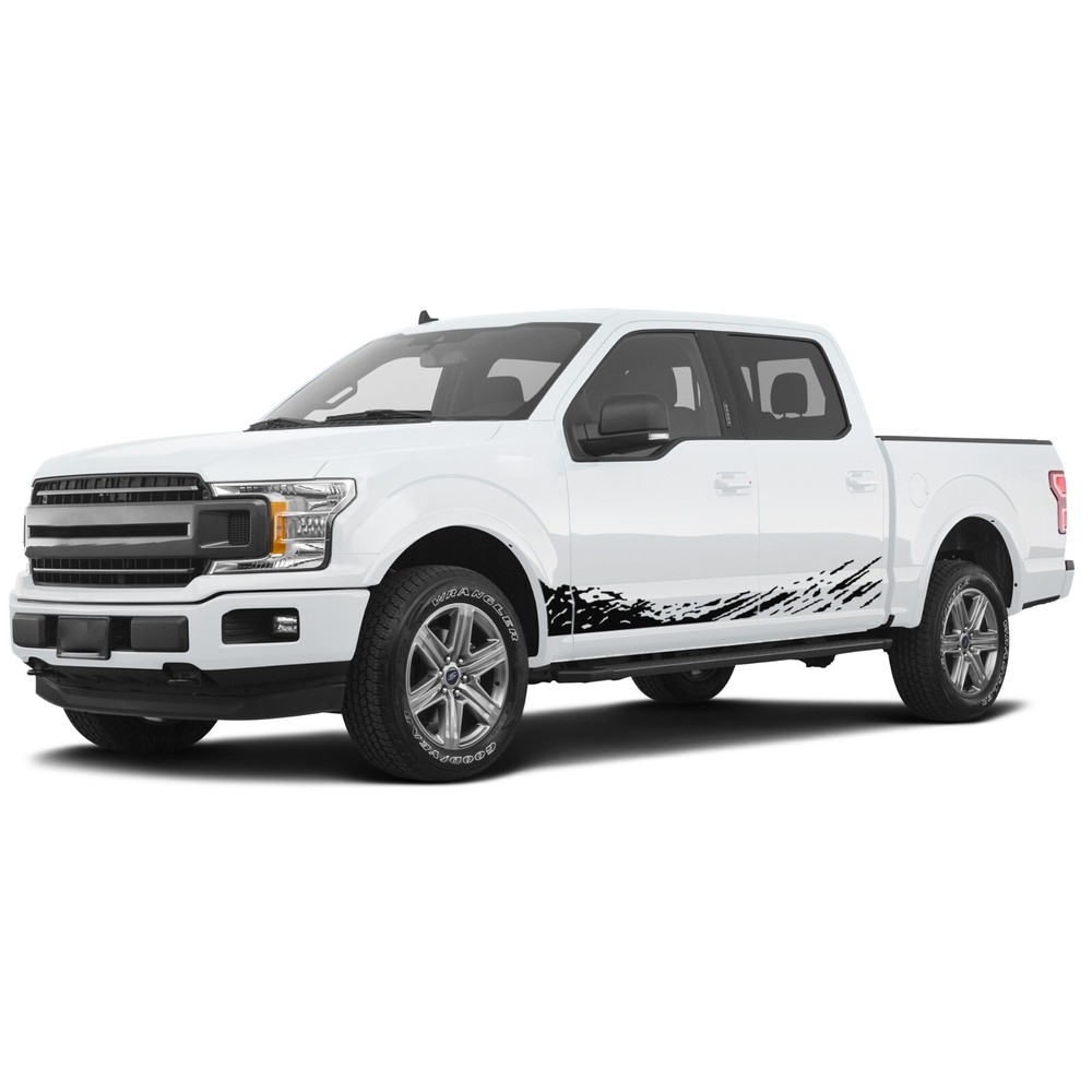 Lower mud Splash graphics stickers decals compatible with Ford F150