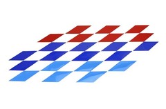 (2) 22×9″ Iconic M Sport Flag Tri-Color Decal Stickers For BMW Side Doors, Hood