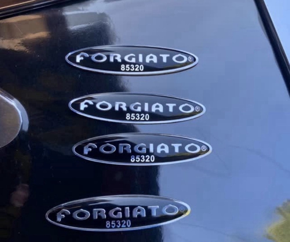 FORGIATO Wheel Decal Sticker Set of 4