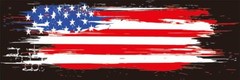 American Flag Pick Up Truck SUV Rear Back Window Graphics Decal Wrap Tint #36