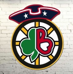Boston Sports Combined Decal Red Sox, Celtics, Patriots Bruins Qty Discounts WoW