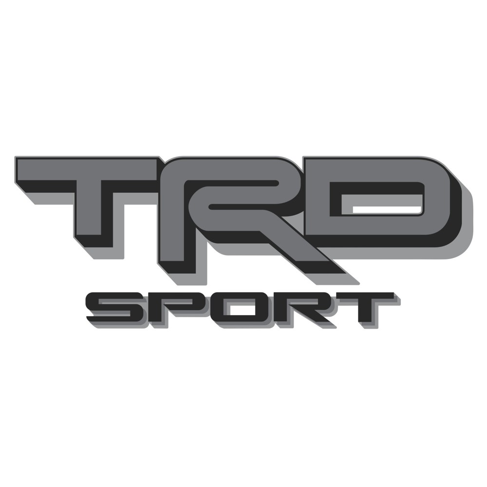 2024 toyota tacoma trd sport decal, Set of 2, Black, Gray