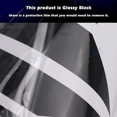 For Honda Accord 18-22 Gloss Black Door Side pre-cut Lower Stripe Decor Stickers