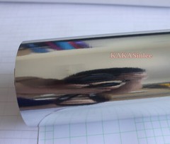Full Car Wrap Silver Flexible Reflective Mirror Chrome Metallic Vinyl Sticker US