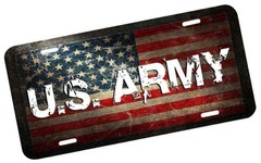 U.S. Army License Plate