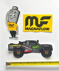 3 MF MAGNAFLOW CAMBURG racing decals stickers drags offroad overland adventure
