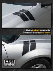 Decals for Dodge Avenger Fender Hash Side Stripes 2011 2012 2013 2014 Pro Motor