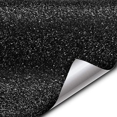 Black Indestructible 20 Mil Vinyl Wrap – Universal Fit 1/2ft x 5ft for Vehicles
