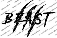 Beast,Beast Mode,Motivation,12″x9″,Fitness,Goals,#BeastMode,Custom Vinyl Decal