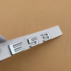 Car Trunk Sticker for Mercedes Benz AMG C43 C63 E43 E63S V12 V8 BITURBO 4MATIC+