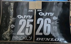 Tuttio Battery Decal – As Is (Mixed Numbers One 25 & One 26) – Item#51