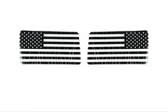 Rear Side Window Decal American US Flag Sticker Cover For Ford Bronco 2021-2023