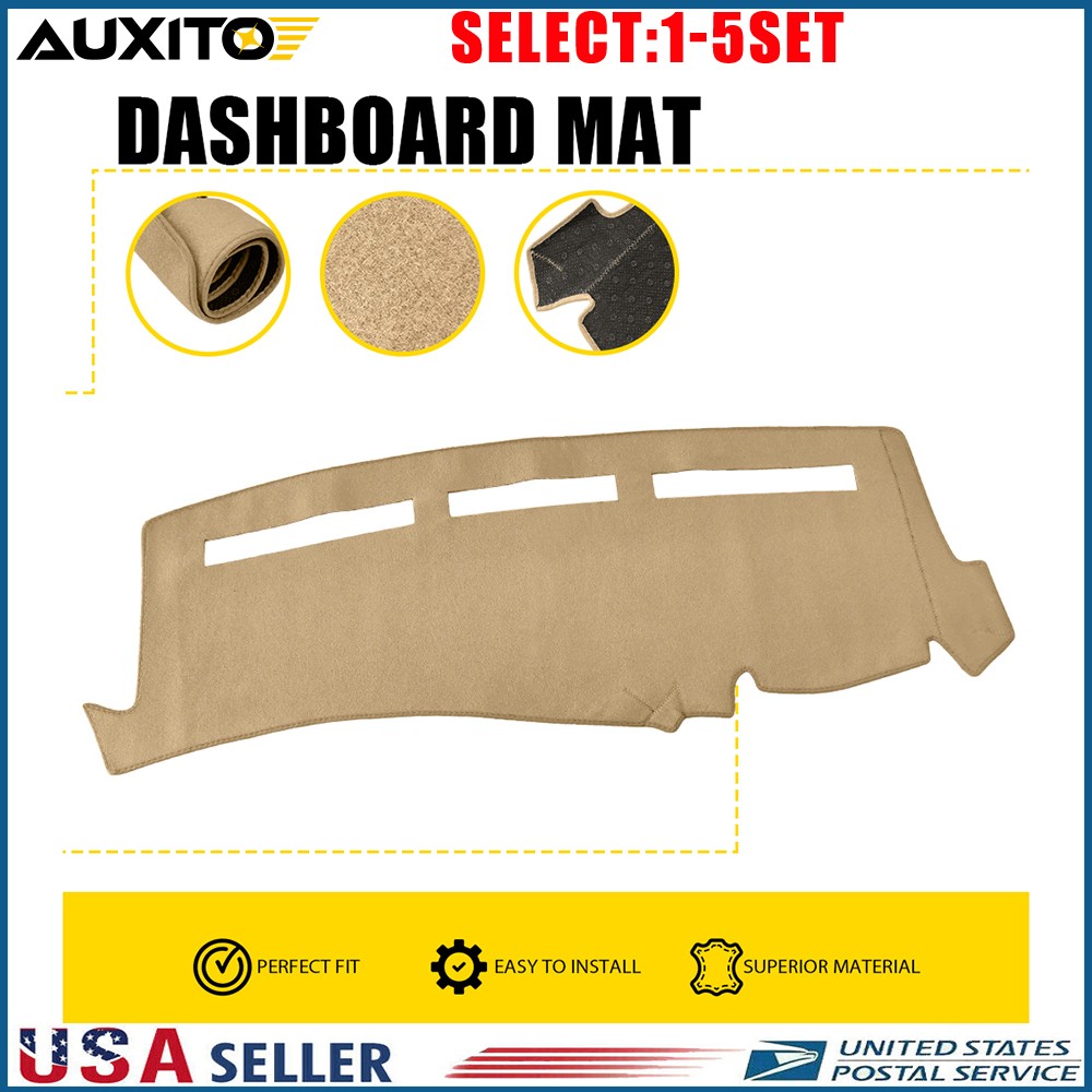 Fit 00-06 Chevrolet Tahoe LTZ GMC Yukon SLT Dashboard Cover Dash Mat Beige 1-5X