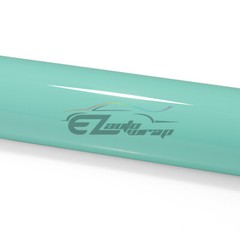 PET Super Gloss Sagano Green Vehicle Vinyl Wrap Decal Sheet Film Like Paint