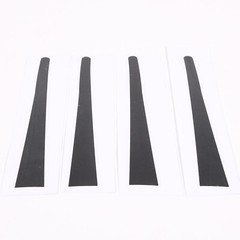 4pcs Matte Black Door Handle Overlay Decal Vinyls Fits 2014-23 Infiniti Q50
