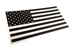 SWAT US MADE 3M Reflective American US patriotic Flag Sticker Decal 4″ x 2.1″