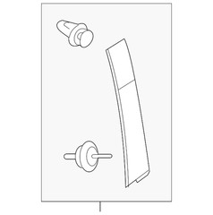 Genuine Mazda Door Applique BDTS-50-M10C