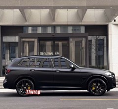 PPF / PET TPU Glossy Matte Full Car Truck SUV Vinyl Wrap Hood Sticker Black HDUS