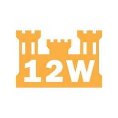 Army MOS 12W Carpentry Masonry Specialist Engineer Castle Military Decal 3″ x 5″