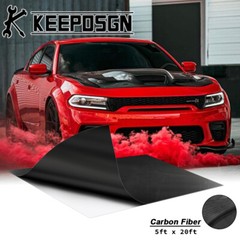 For Dodge CARBON FIBER Vinyl Wrap Film Sticker Decal Sheet Roll Paint Protection