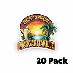 MARGARITAVILLE DECAL STICKER USA MADE TRUCK HELMET VEHICLE WINDOW CAR MULTI PACK