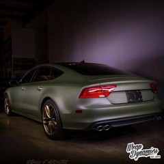3M 2080 Scotchprint Matte Military Green Vinyl Car Wrap Film | M26