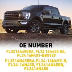 1/2set FL3Z16N455BA Left & Right Side Rear Running Board End Cap For Ford F-150