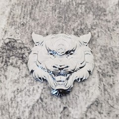 3D Metal Tiger Head Car Auto Emblem Motorcycle Fender Trunk Badge Decal Sticker