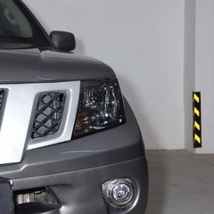 Black Headlight Sticker Film Precut Headlamp Tint For Nissan Frontier 2009-2017