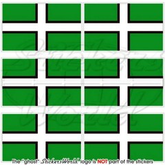 DEVON County Flag, England UK 40mm (1.6″) Vinyl Stickers Decals x6