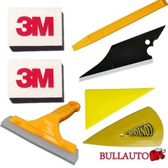 7x Car Window Tint Tools Kit for Auto Film Tinting Squeegee Scraper Home Tint