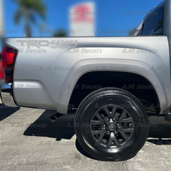 TRD 4×4 Sport Toyota Tacoma Bedside Decals Fits Tacoma in 6 colors (2 pieces)
