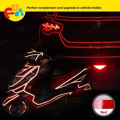 SILVER WHITE Weatherproof REFLECTIVE Adhesive 3M Vinyl Tape Sticker Various size