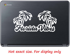 Florida Vibes Decal Sticker Vinyl Graphics – 6.5 x 3.1 inch