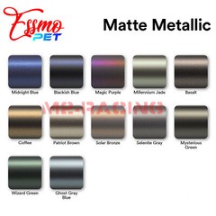 ESSMO PET Matte Metallic Wizard Green Car Vehicle Vinyl Wrap Decal Sticker