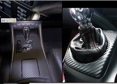 3D BLACK CARBON FIBER VINYL WRAP 12″X60″ (1FT X 5FT)