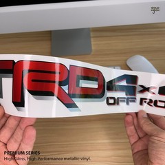 TRD 4×4 Off Road Decals Tacoma Replacement Stickers Emblem for Tundra Truck of 2