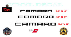 CAMARO WINDSHIELD DECAL CAR PREMIUM VINYL WATERPROOF ORACAL 651 2010-2026