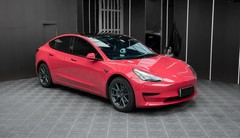 Milliotone Super Gloss Strawberry Red Premium Vinyl DIY Custom Car Wrap