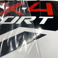 2PCS TRD 4×4 Sport Off Road Vinyl Decals for 2013-2023 Tacoma Bed Side Sticker