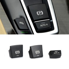 Black Parking Brake P Button Trim Replacement For BMW 5 6 X5 X6 F10 F12 F15 F16