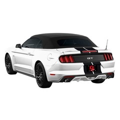 Graphic Express Lemans Stripe 20-Piece 10″ Kit Low Wing Gloss Black Convertib…