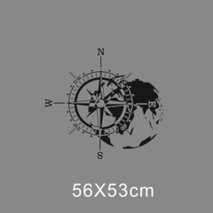 Vinyl Decal Compass Totem Graphics Sticker Waterproof For Car Truck Universal