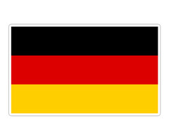 Pro Grade Germany Flag Sticker Bundesflagge Vinyl Decal UV Protection 1.5″ – 25″