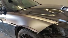 VVivid 2020 VVivid+ Satin Chrome Titanium Vinyl Car Wrap Film | V282