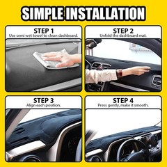 Car Dashboard Cover Mat Pad For Toyota RAV4 2013-2018 Sunshield Non-slip 1-5X