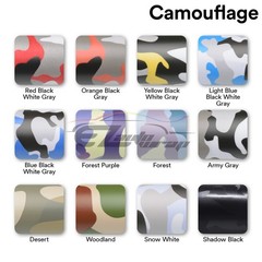 CAMO Camouflage Car Auto Vehicle Sticker Decal Vinyl Wrap Sheet Film DIY