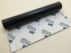 2FT x 5FT 3M 2080 Wrap Satin Black S12 Vinyl Car Wrap Sticker Decal Film Roll
