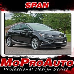 2016-2019 Chevy Cruze Rocker SPAN Door Stripes Vinyl Graphic Decals 3M Kit